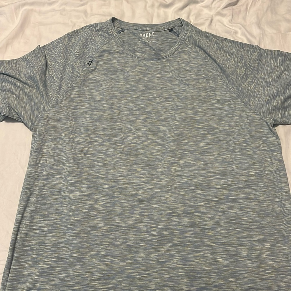 Rhone Reign Short Sleeve Space Grey Mens XL